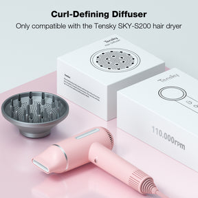 Diffuser Attachment for Wavy, Curly, Natural, and Frizzy Hair (Applicable for SKY-S200 ONLY)