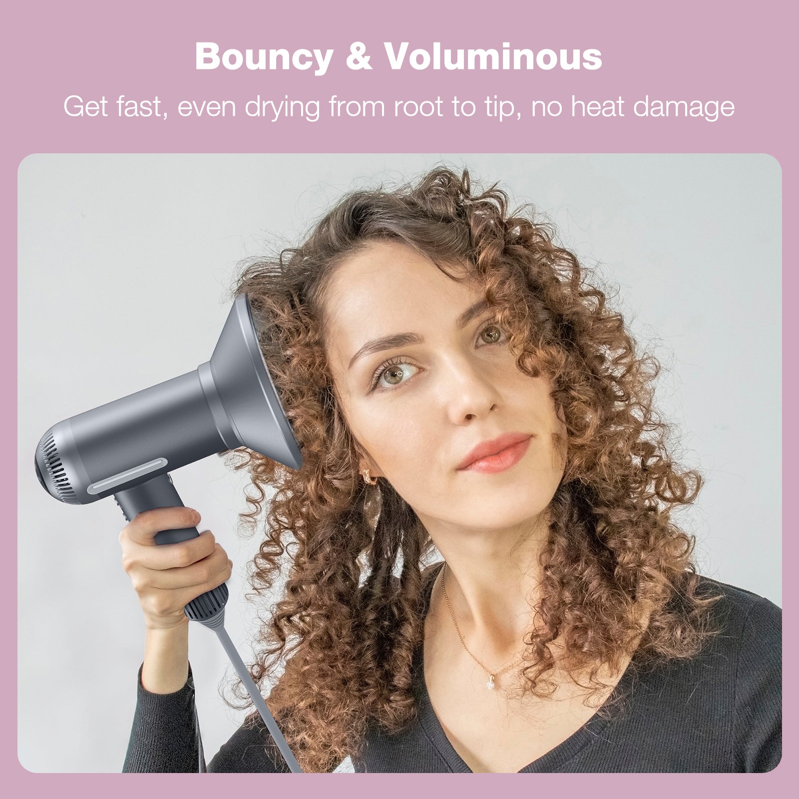 Diffuser Attachment for Wavy, Curly, Natural, and Frizzy Hair (Applicable for SKY-S200 ONLY)